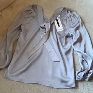 Nine West bow blouse !